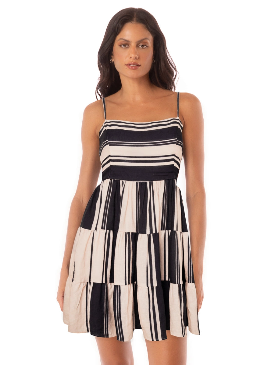 Maaji Boho Stripes Emily Short Dress