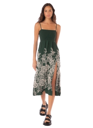 Maaji Stitched Garden Catleya Midi Dress