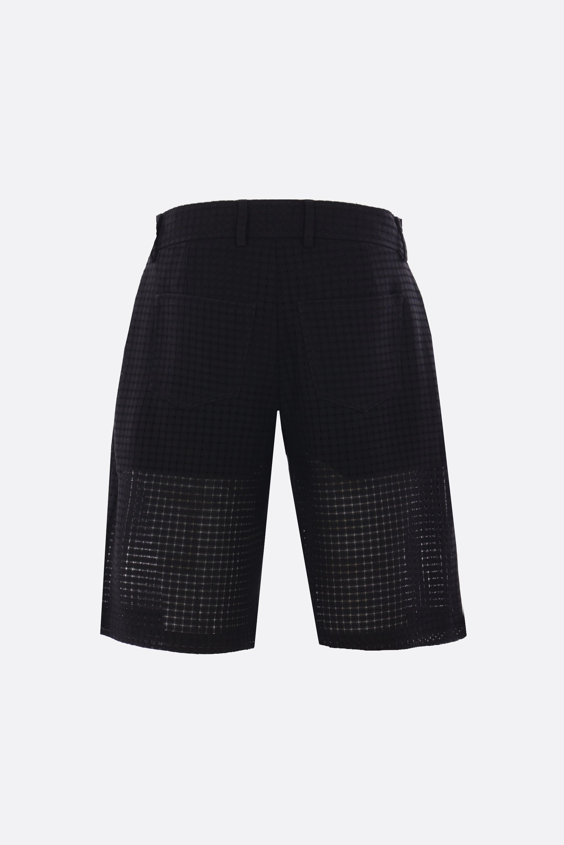 Marlo shorts in basket weave cotton