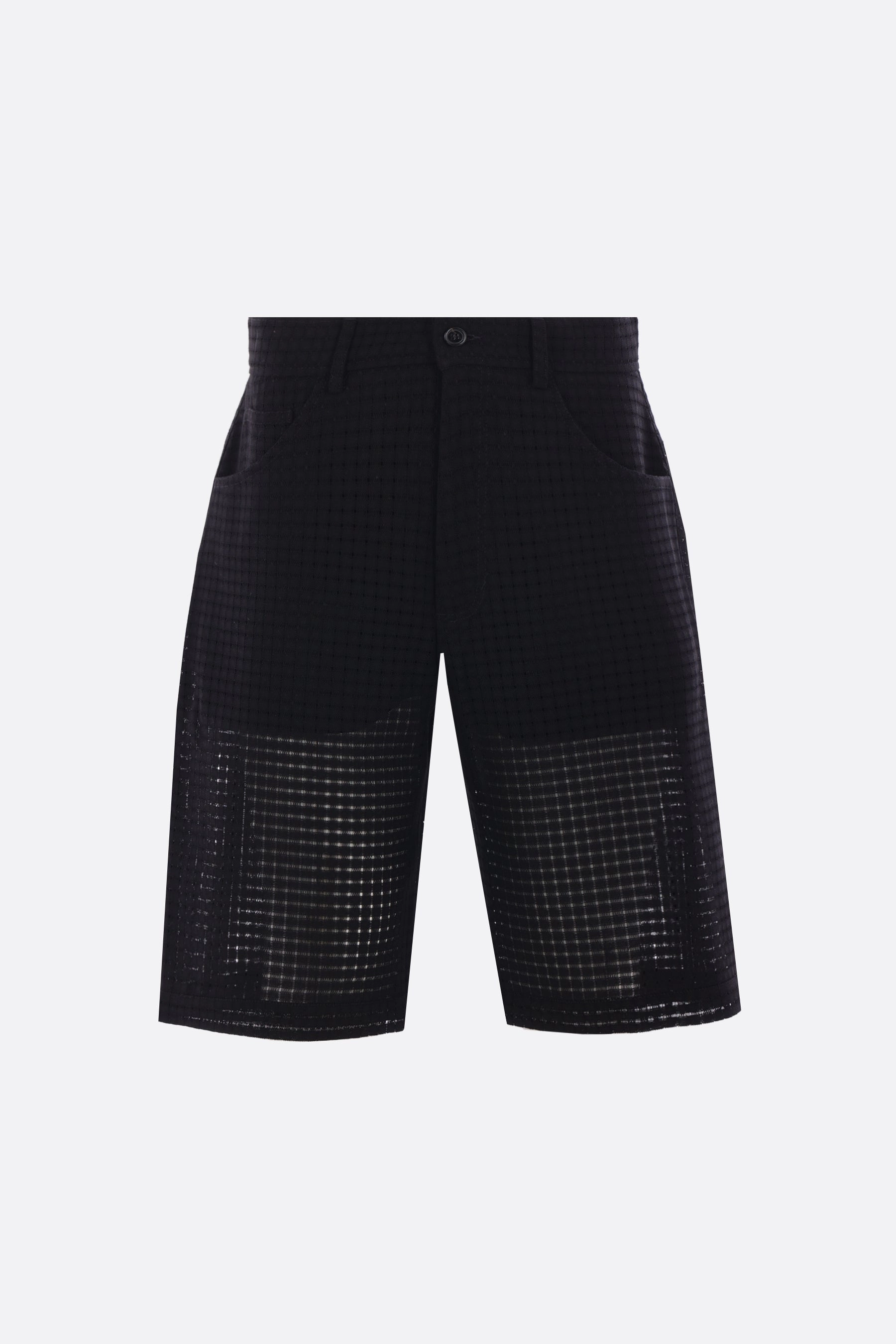 Marlo shorts in basket weave cotton