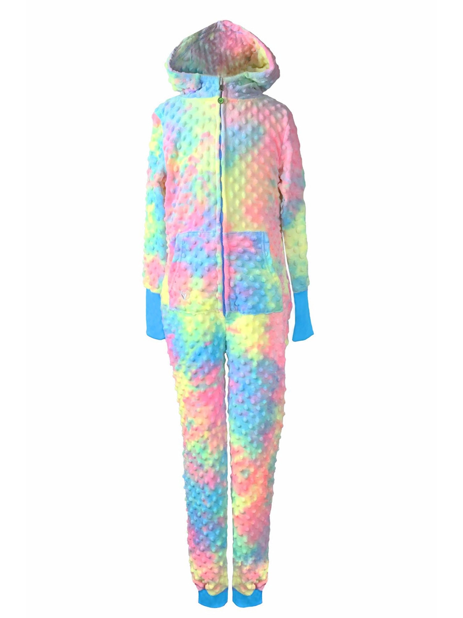 Minky Bubble Onesie - Tie Dye