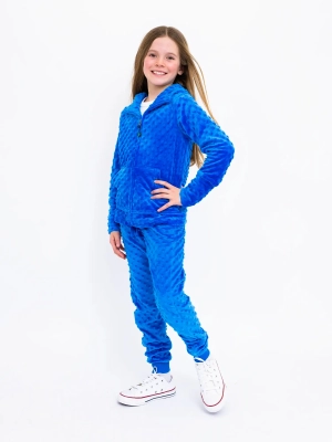 Minky Hoodie and Jogger Gift Set - Blue