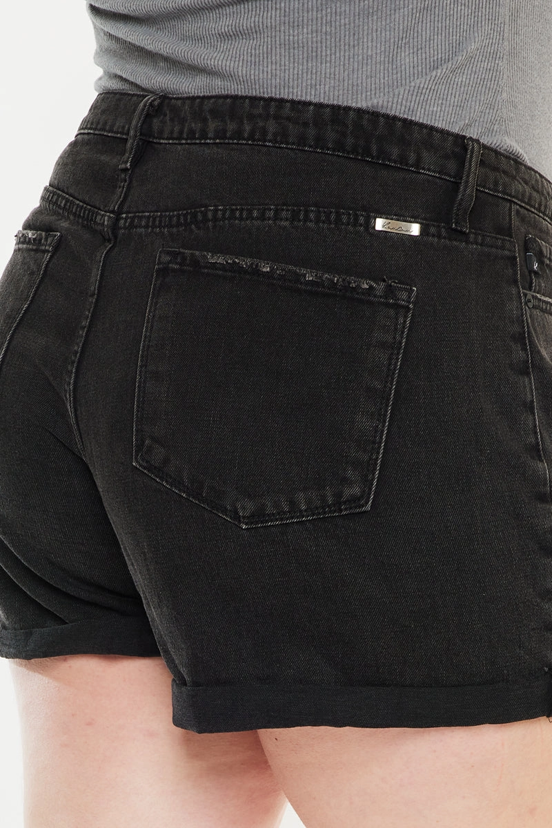 Monty Ultra High Rise Shorts (Plus Size)