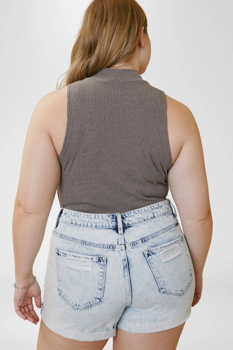 Monty Ultra High Rise Shorts (Plus Size)