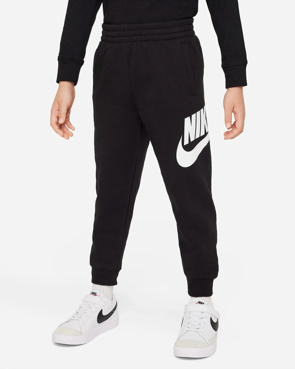 NIKE JUNIOR HBR BLACK TRACKPANTS