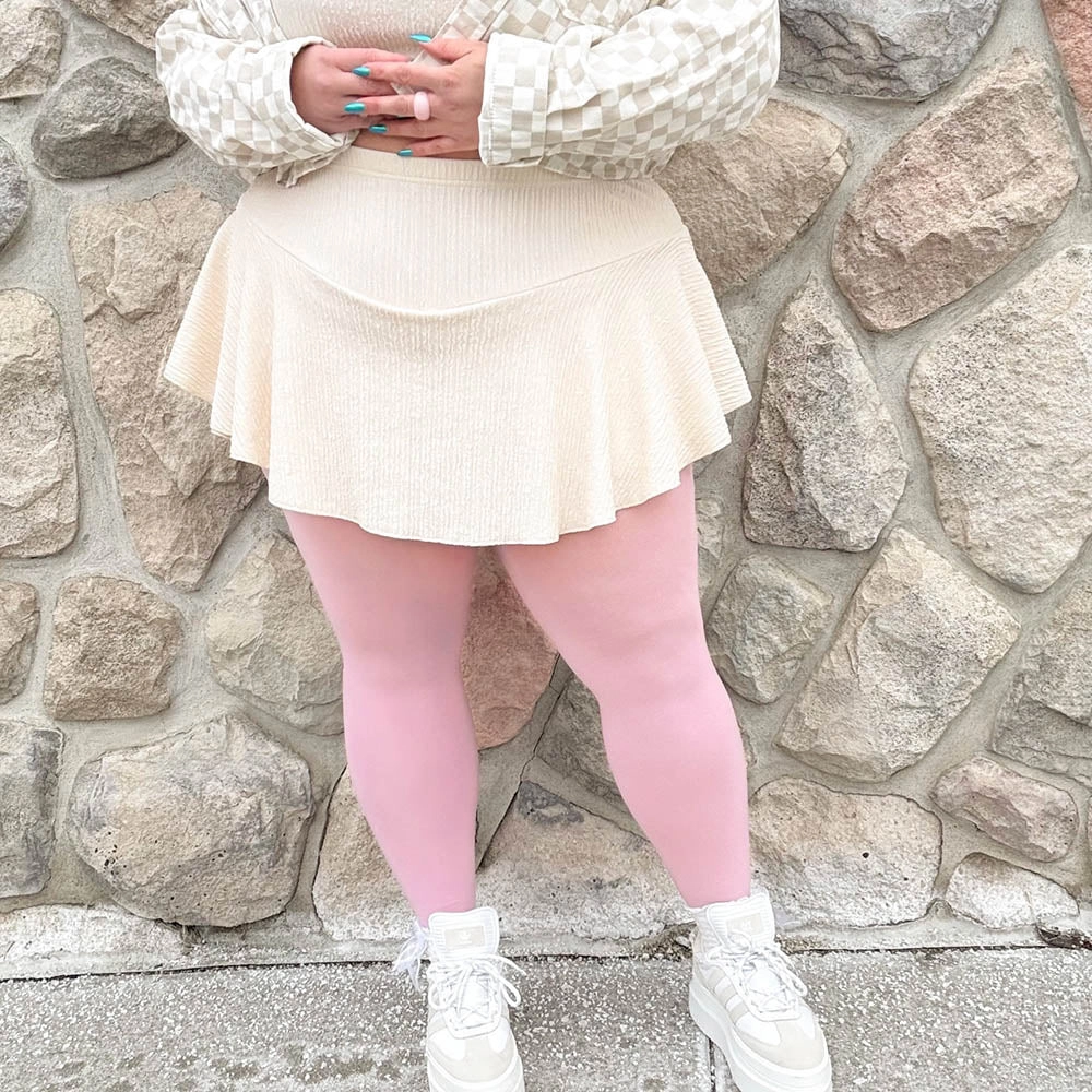 Opaque 80 Den Tights - Pétale de Rose