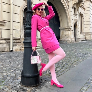 Opaque 80 Den Tights - Pétale de Rose