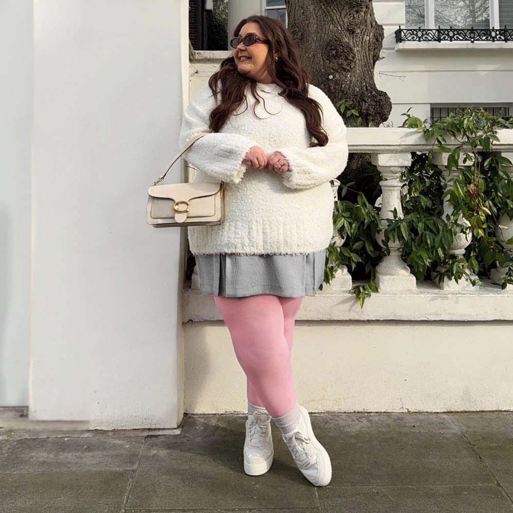 Opaque 80 Den Tights - Pétale de Rose