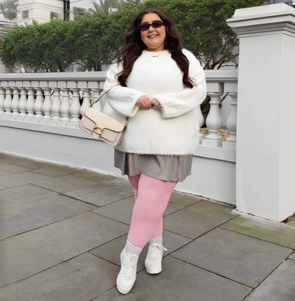 Opaque 80 Den Tights - Pétale de Rose