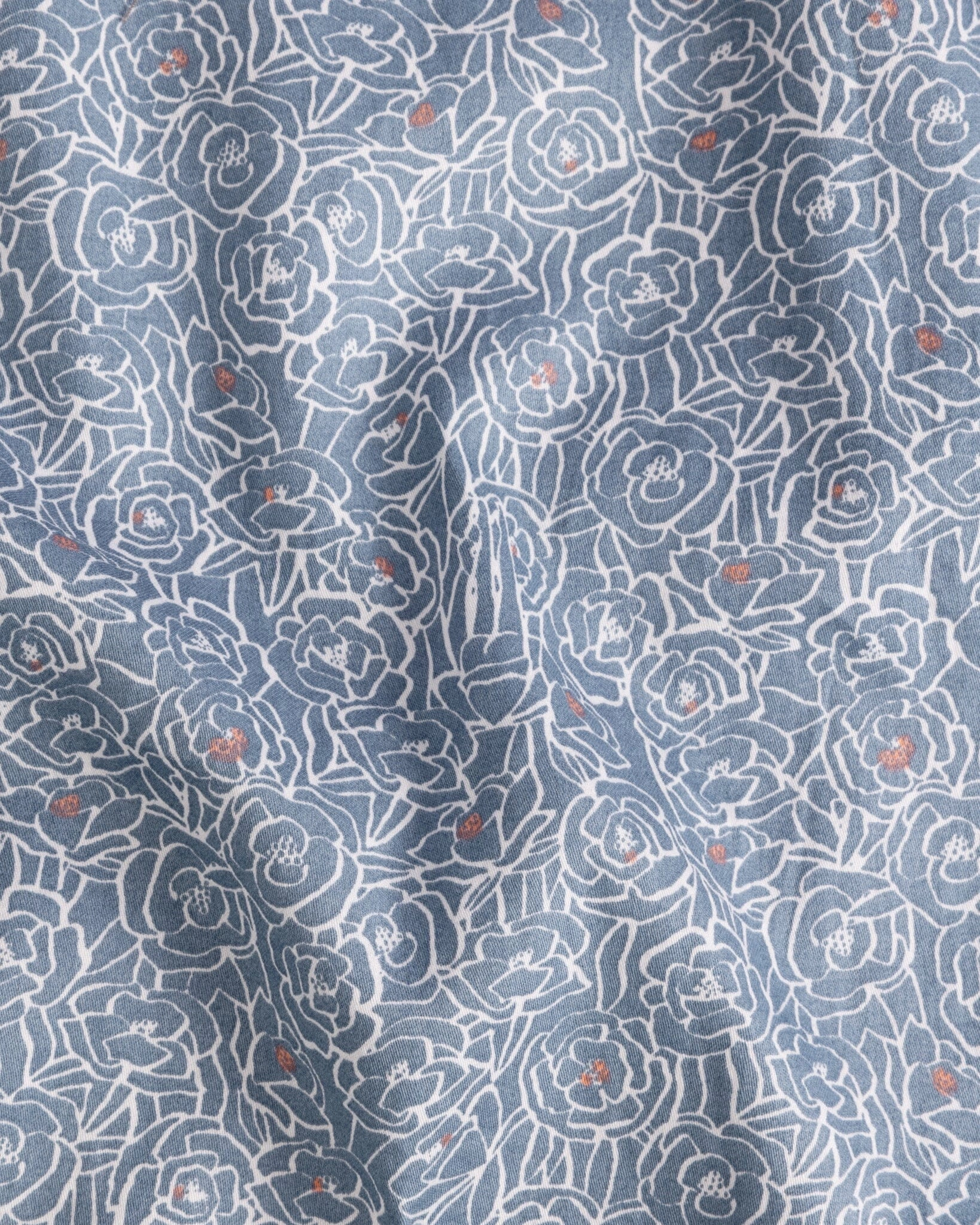 Organic Cotton Blue Pyjama Set, Little Bums