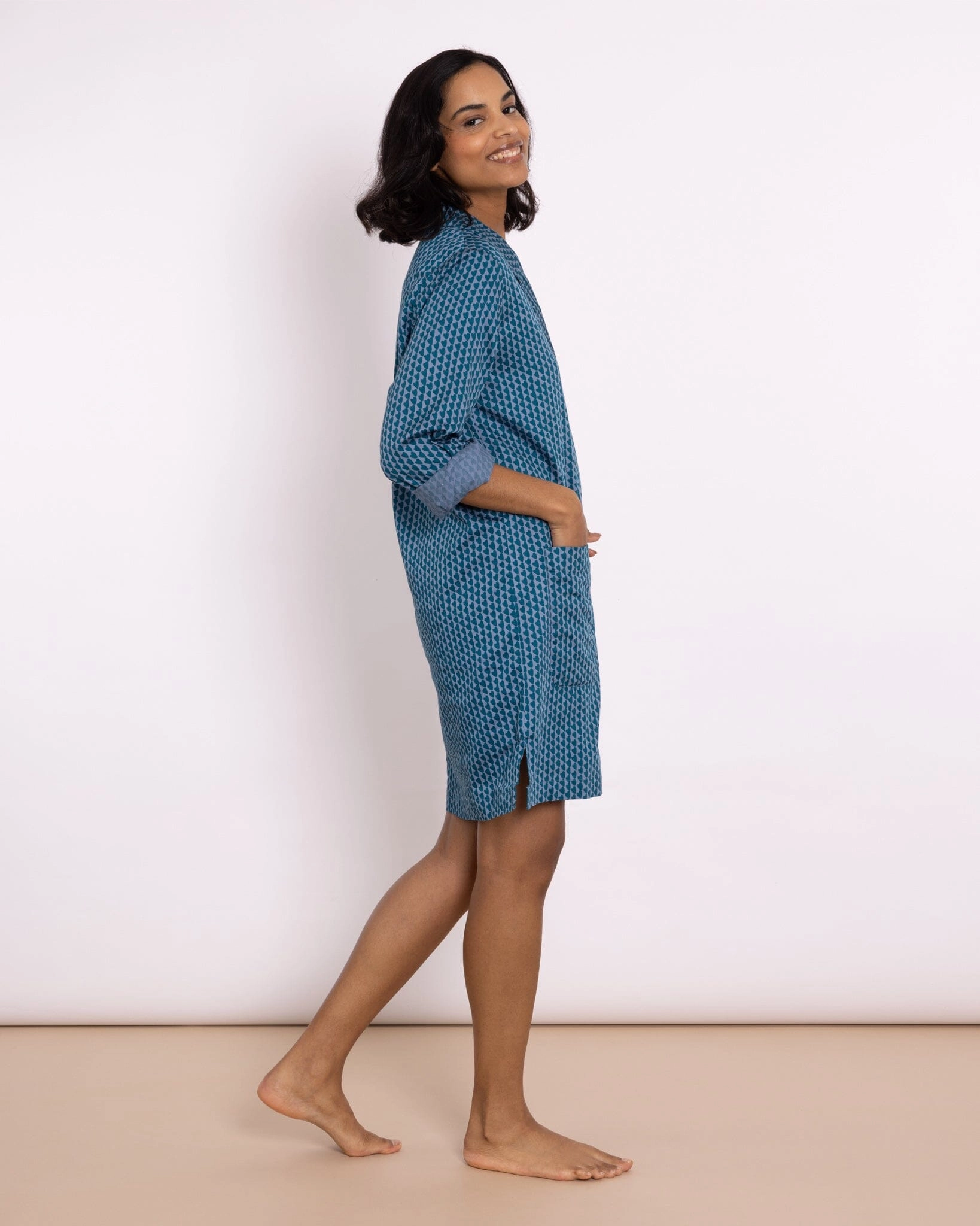 Organic Cotton Green Nightshirt, Hounds of Love