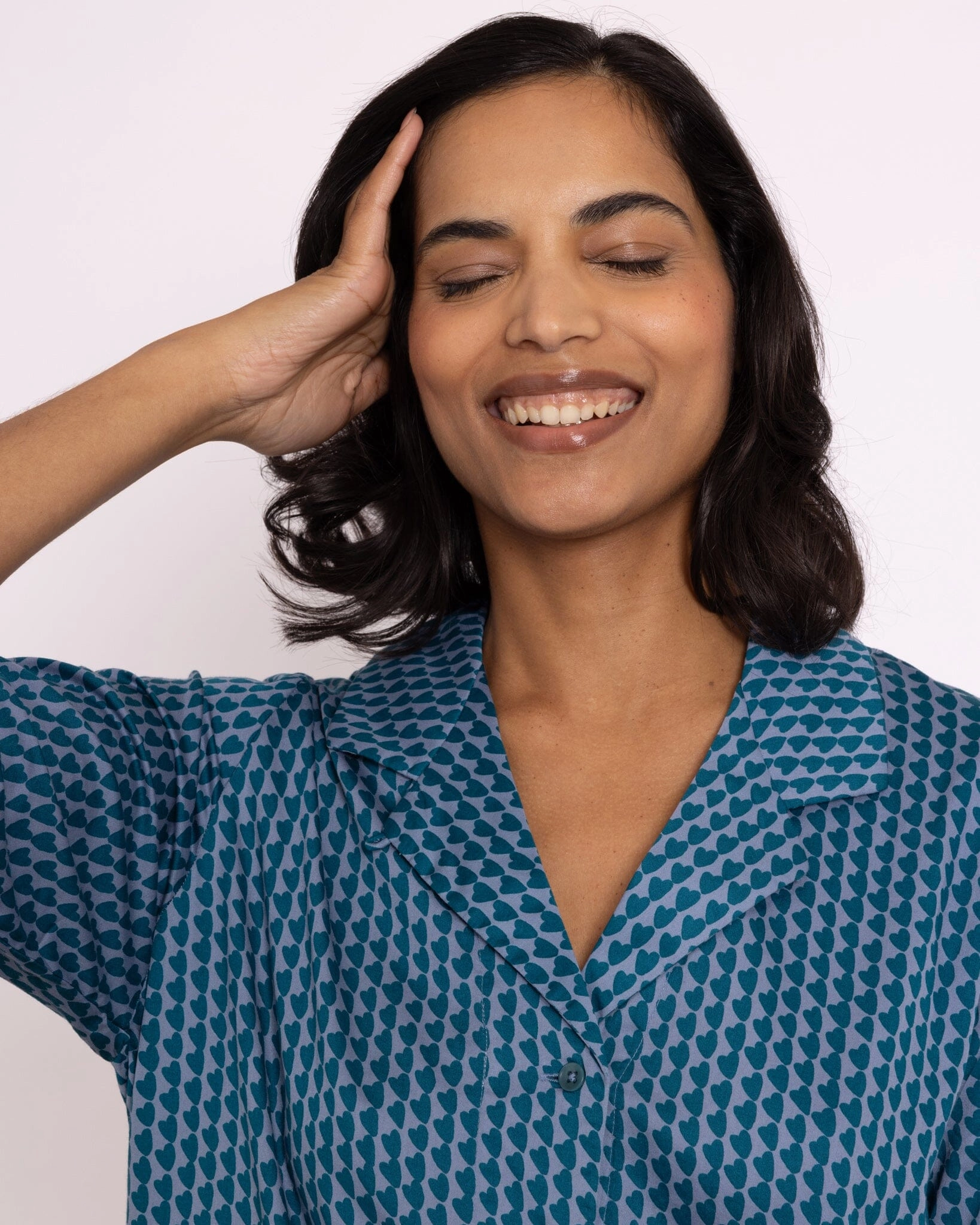 Organic Cotton Green Nightshirt, Hounds of Love