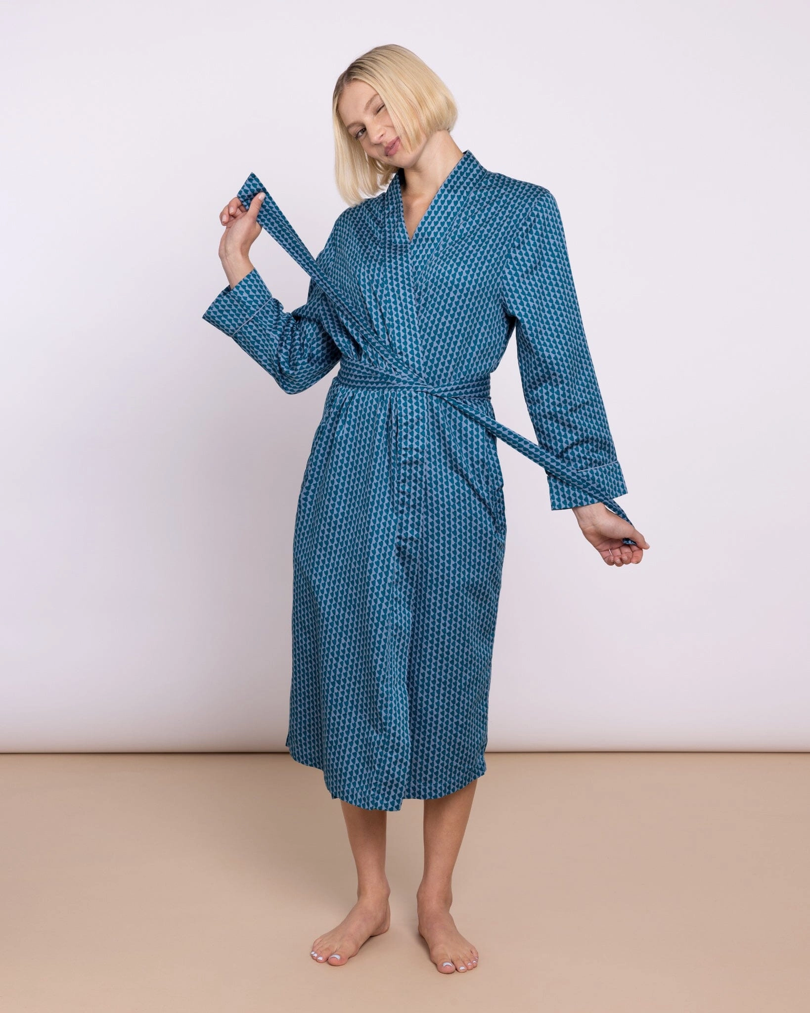 Organic Cotton Green Robe, Hounds of Love