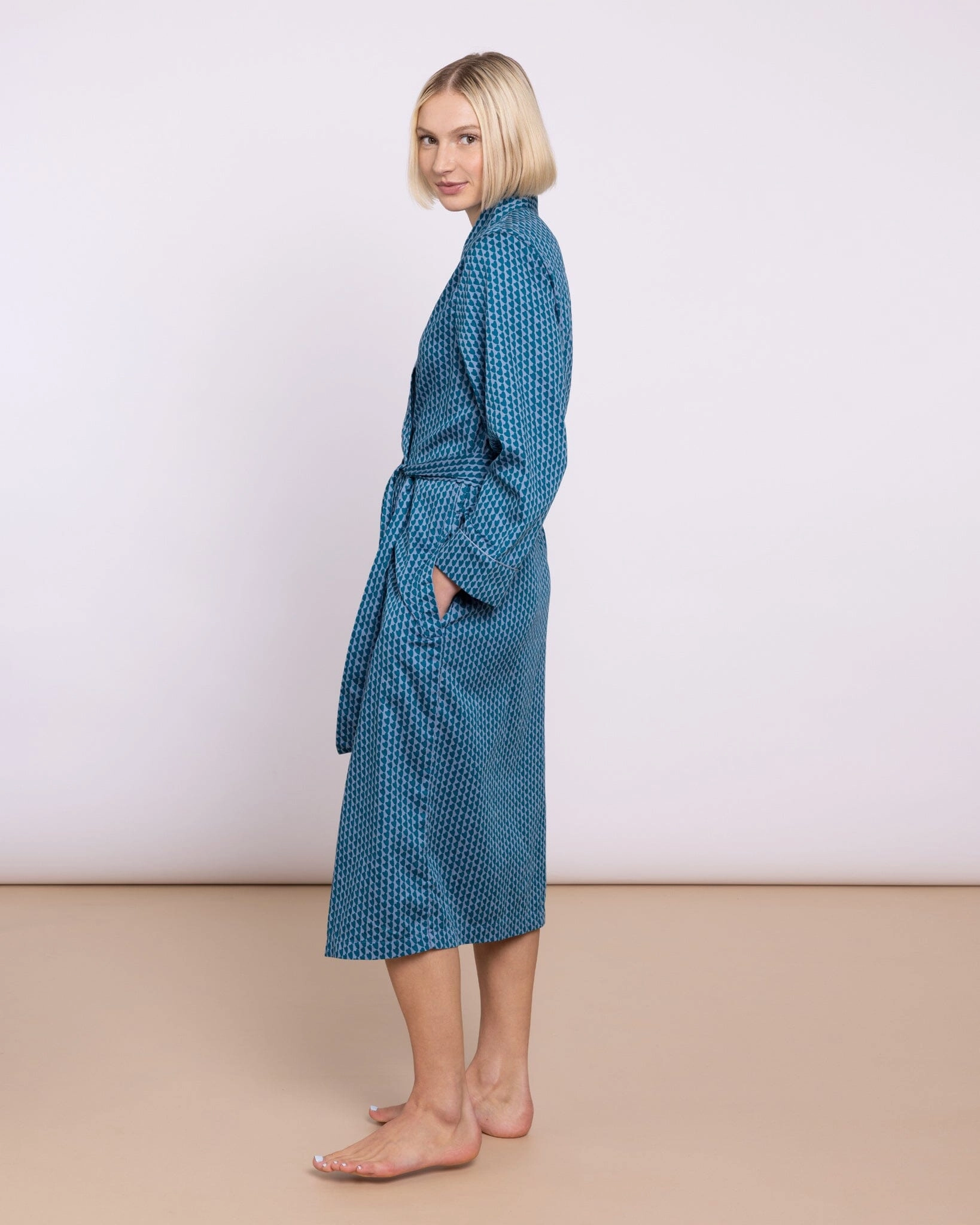 Organic Cotton Green Robe, Hounds of Love