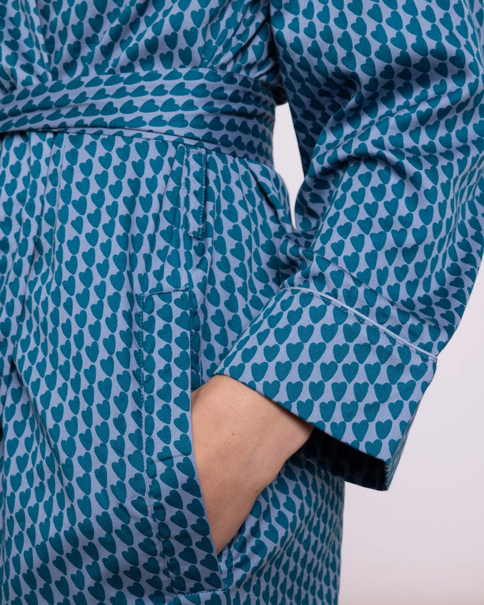 Organic Cotton Green Robe, Hounds of Love