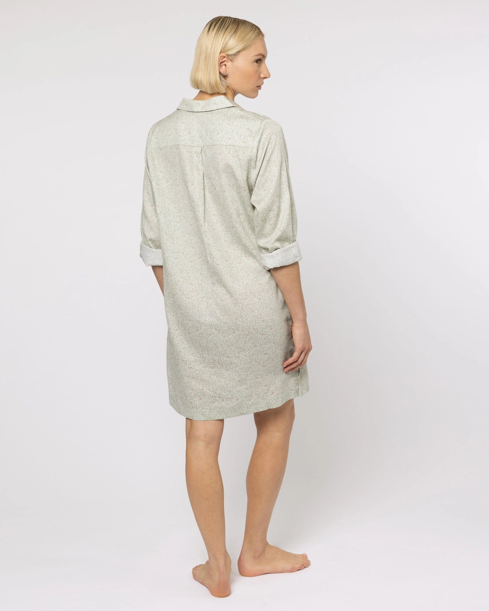 Organic Cotton Grey Nightshirt,  Little Bums