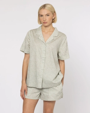 Organic Cotton Grey Short Pyjama Set, Little Bums
