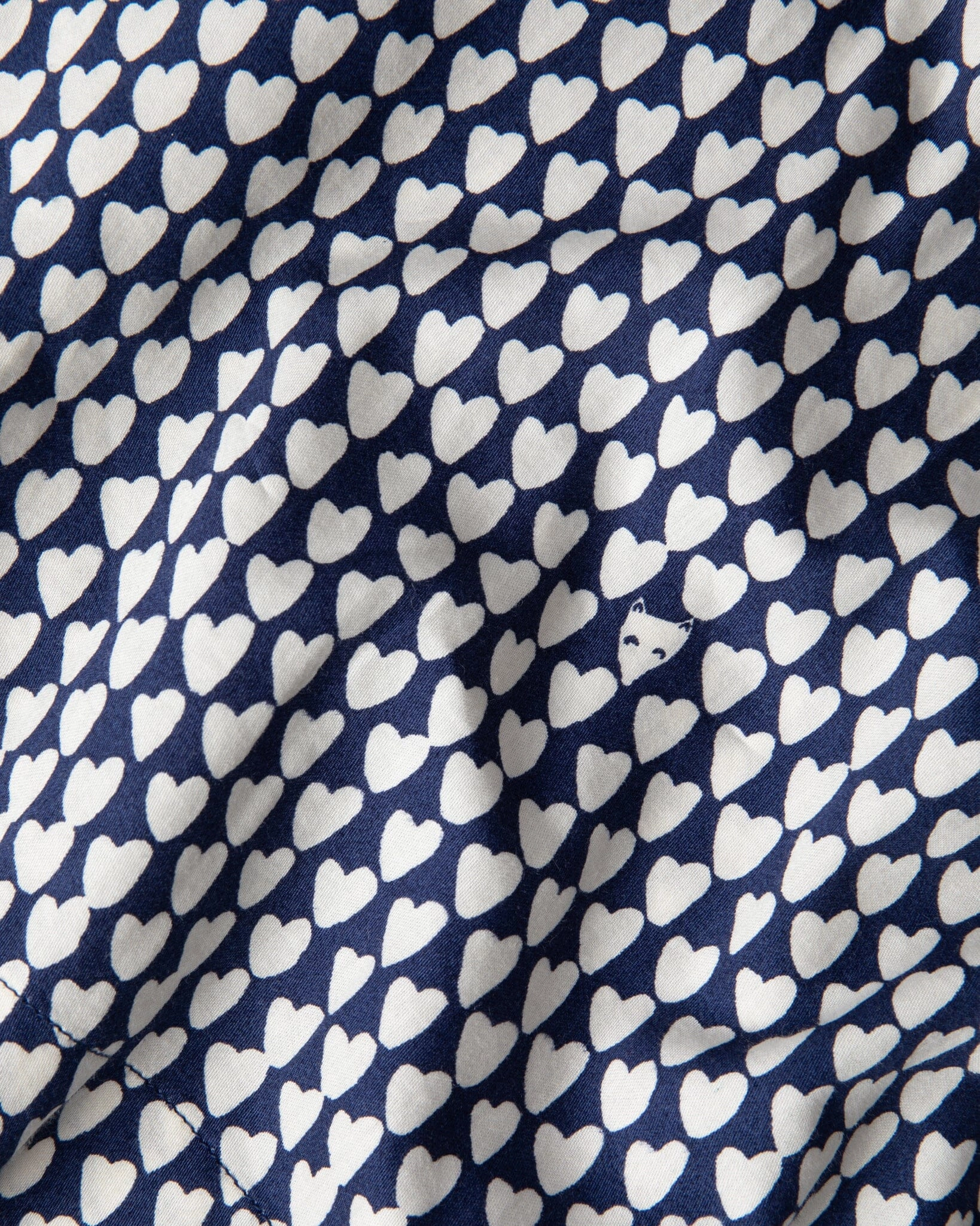 Organic Cotton Navy Pyjama Set, Hounds of Love