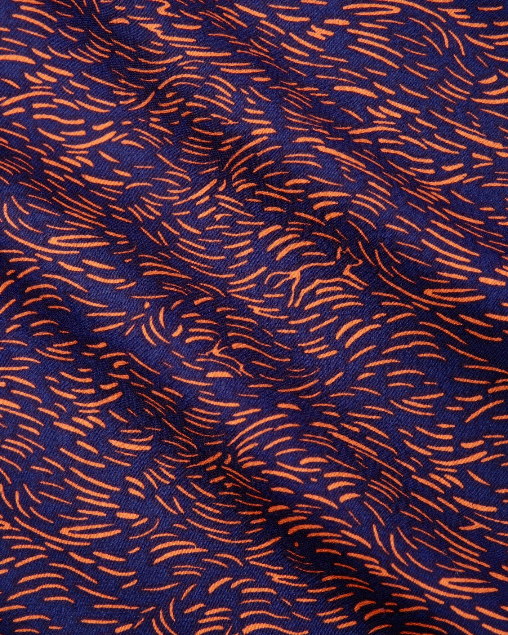 Organic Cotton Navy Robe, Field of Dreams