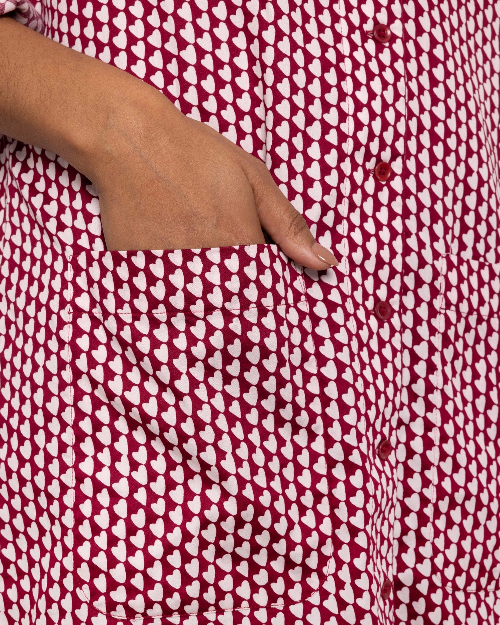Organic Cotton Pink Nightshirt, Hounds of Love
