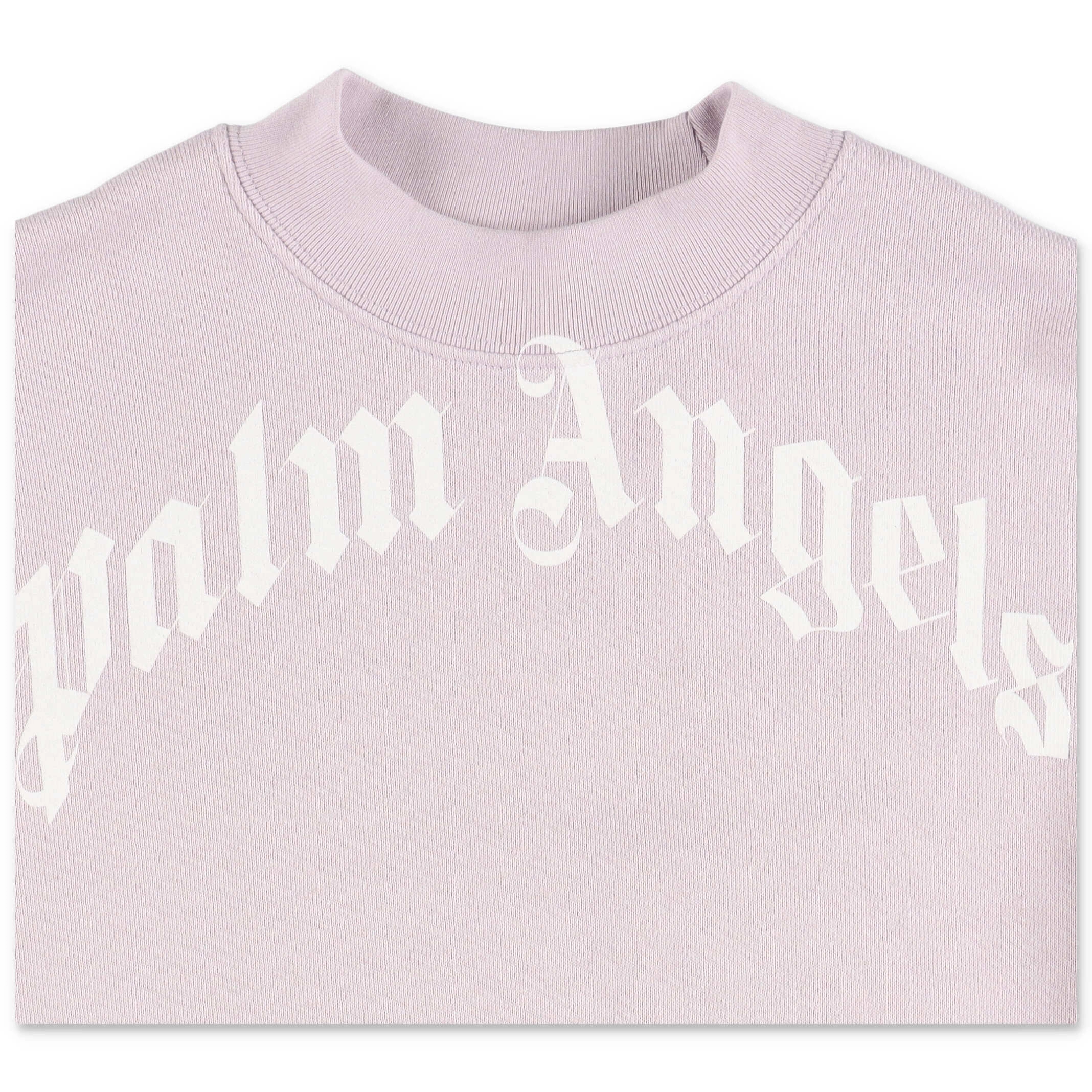 Palm Angels Kids Logo Print Crewneck Sweatshirt