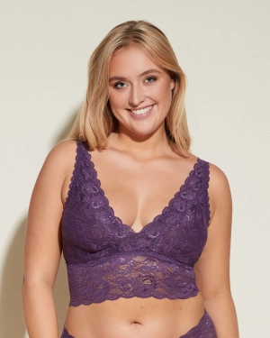 Plungie Longline Bralette In Erweiterten Plus Sizes