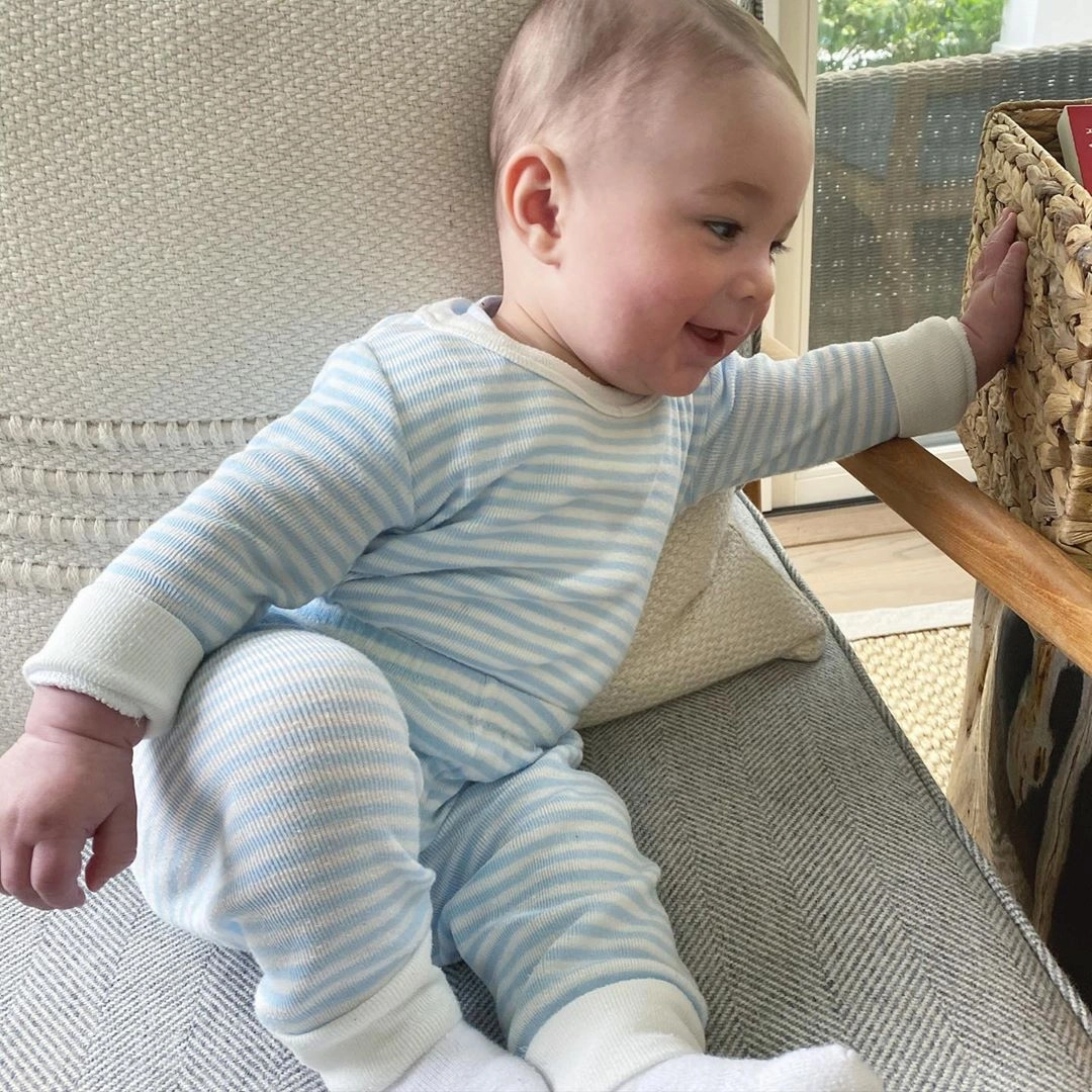 Polkadot BOYS OCEAN BLUE Sailor Stripe PJ PANT