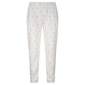 Polkadot GIRLS Pink Hearts Print PANTS w Lace Hems -Restocked