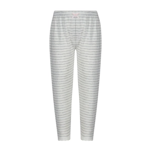 Polkadot GIRLS PJ PANT Grey Sailor Stripe w Lace Hems