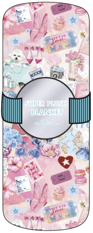 Pop Princess Plush Blanket