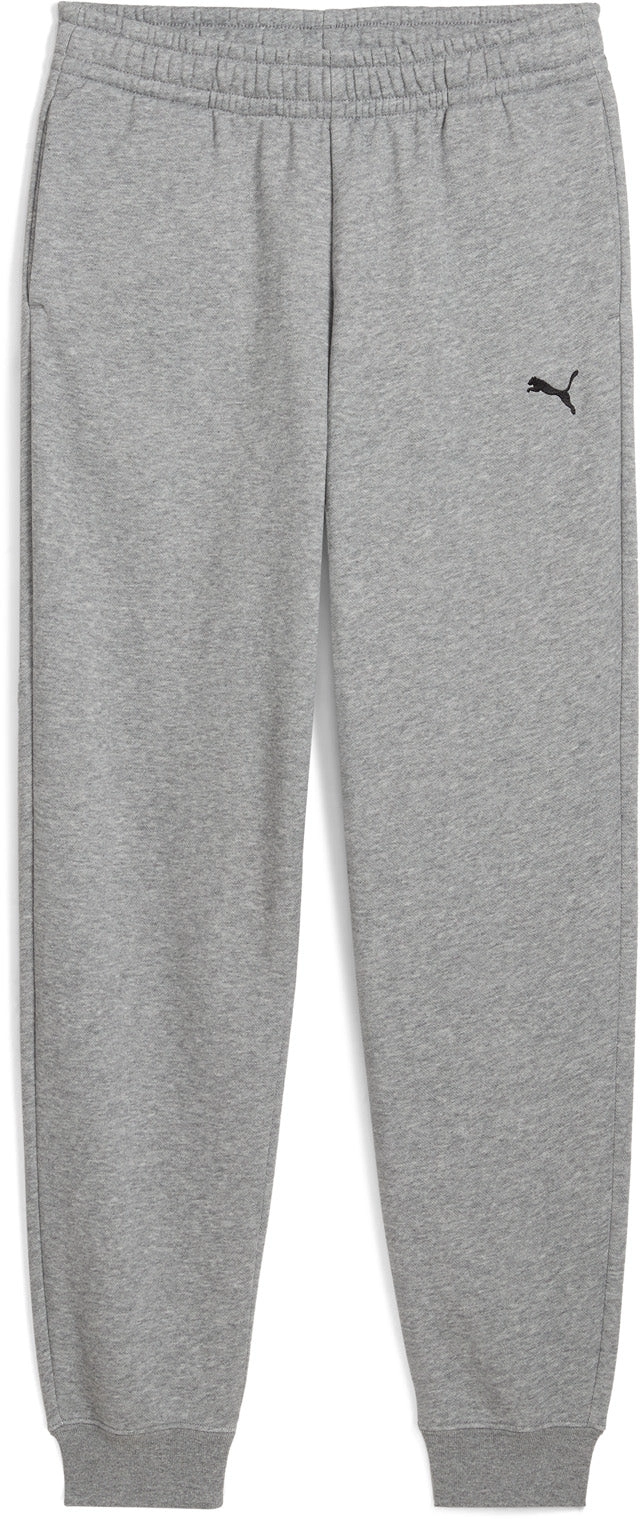 PUMA KID'S ESSENTIALS LOGO FLEECE GREY TRACKPANTS