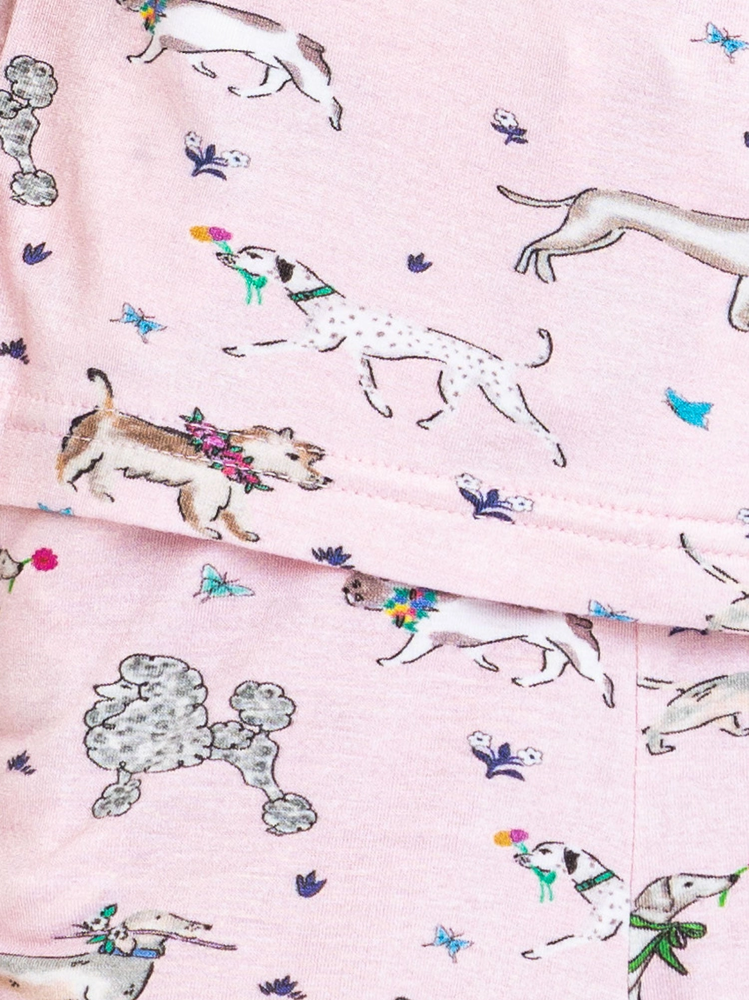 Puppies Short Sleeve Pajama Set