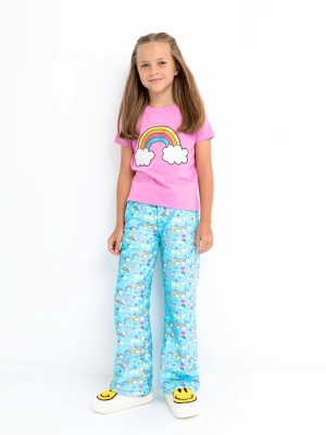 Rainbow Plush Loungewear Pant