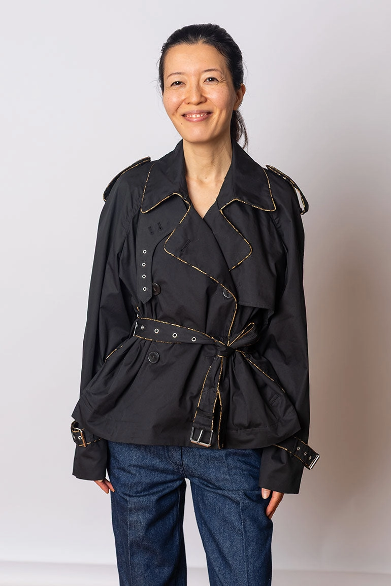Risto Trench Jacket - Black