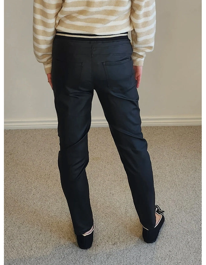 Scuba Wetlook Jogger Black