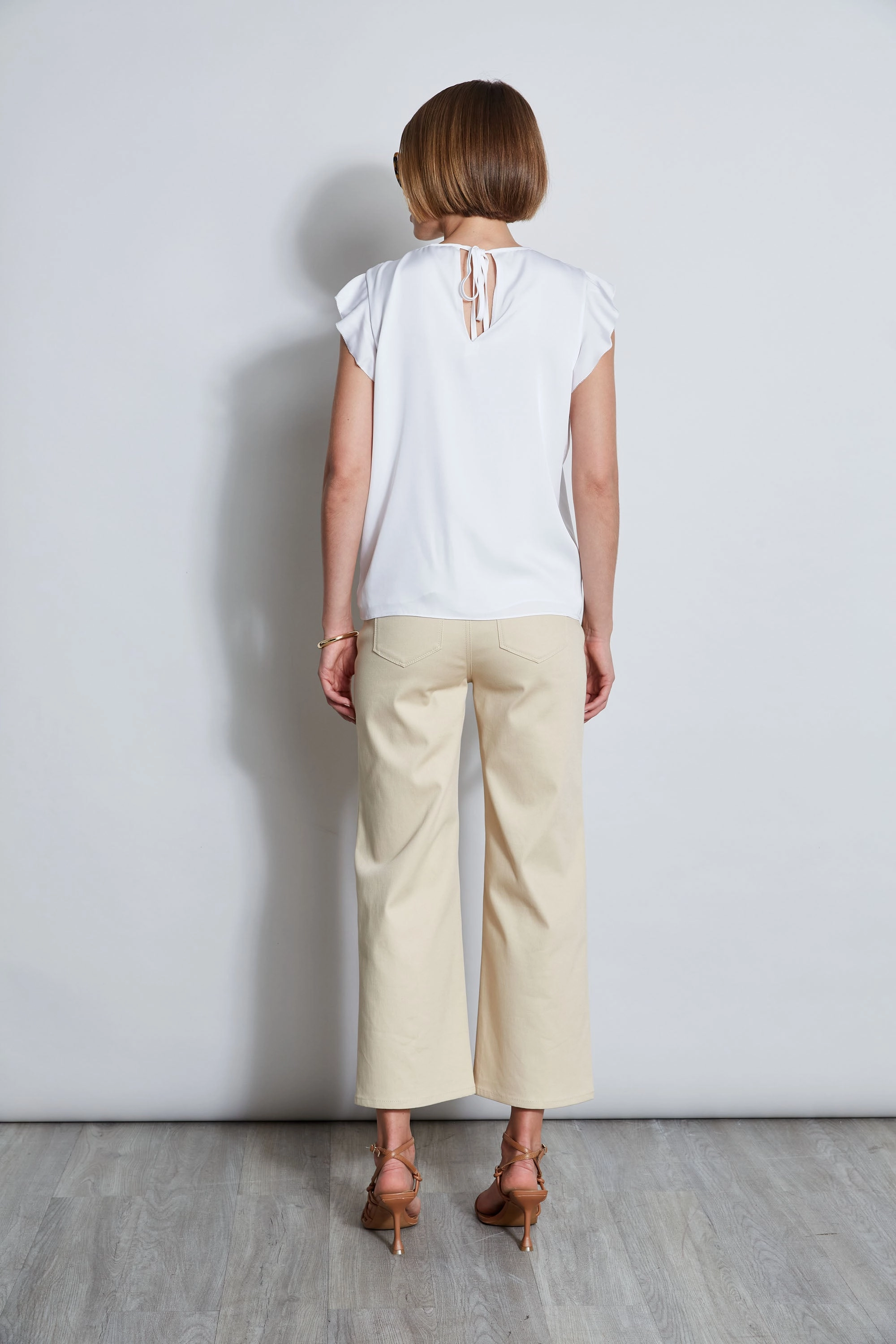 Silk Ruffle Shirt