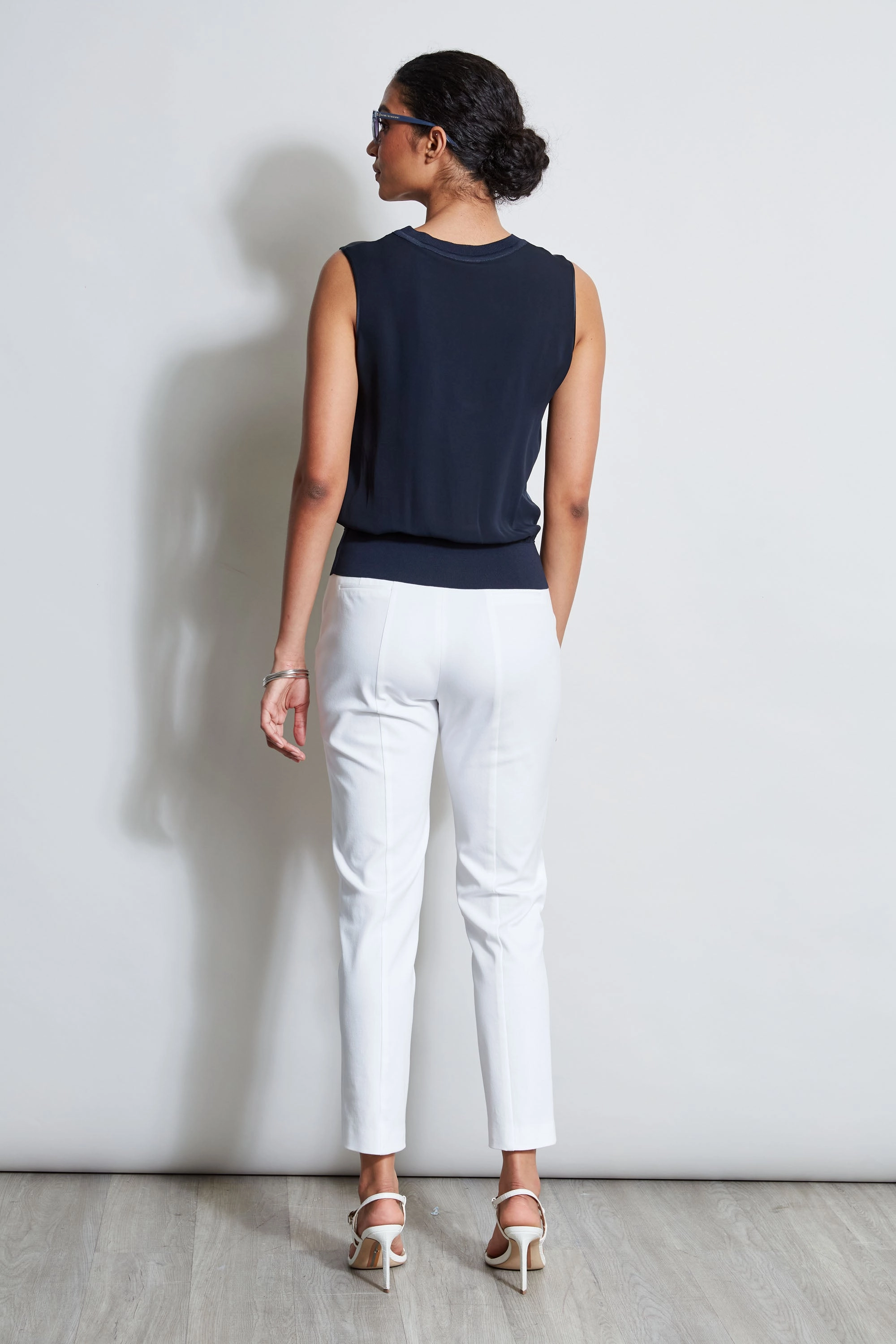 Silk Satin Rib Shirt
