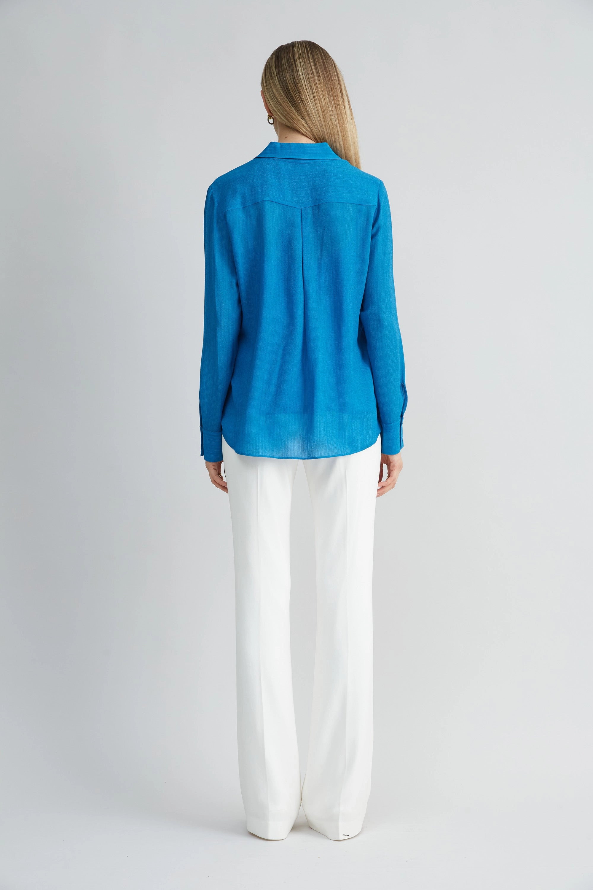 Silk Texture Utility Shirt