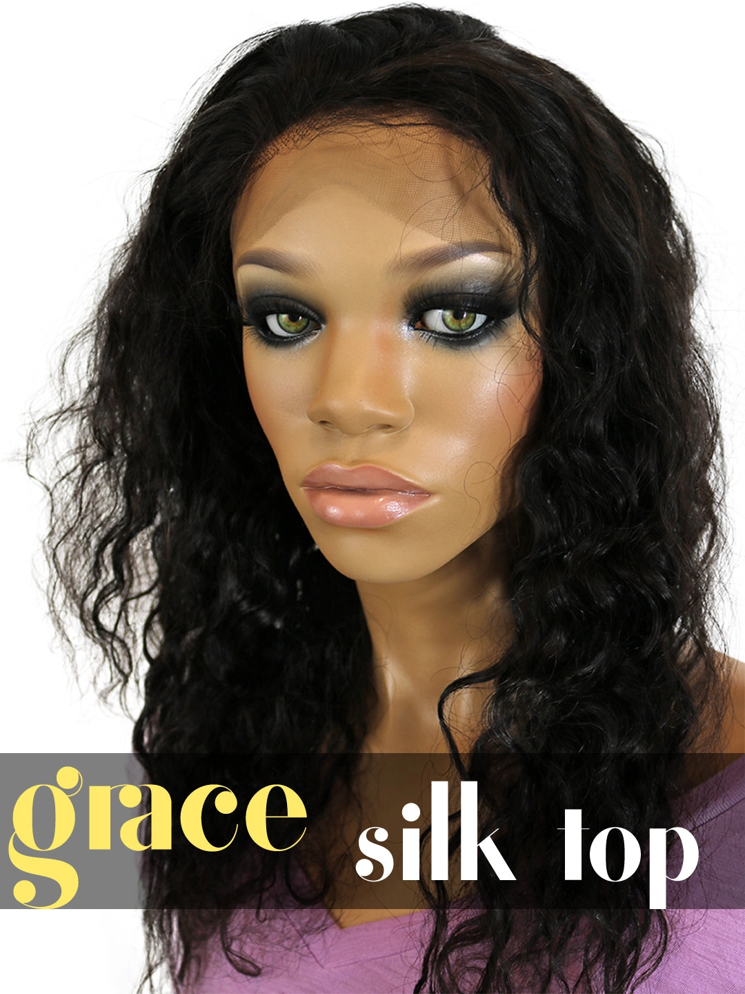 SILK TOP LACE WIG: Brazilian Curl
