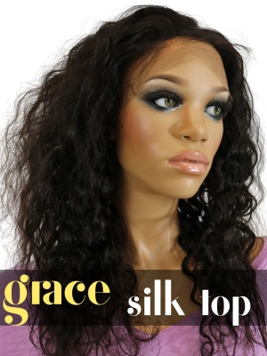 SILK TOP LACE WIG: Brazilian Curl