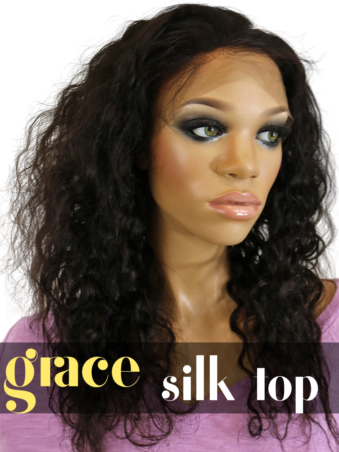 SILK TOP LACE WIG: Brazilian Curl