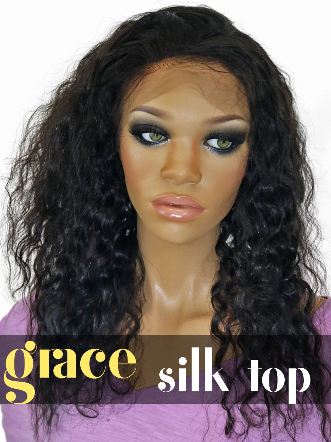 SILK TOP LACE WIG: Brazilian Curl