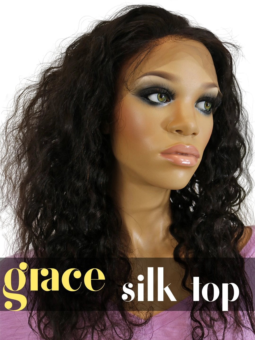 SILK TOP LACE WIG: Brazilian Curl
