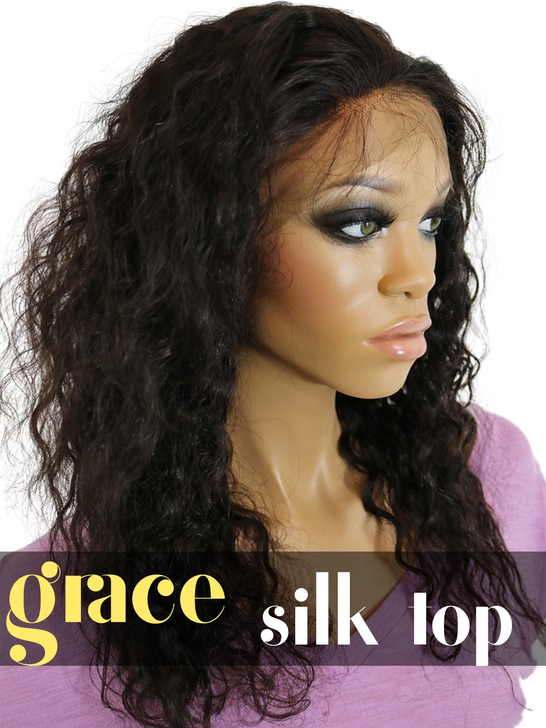 SILK TOP LACE WIG: Brazilian Curl