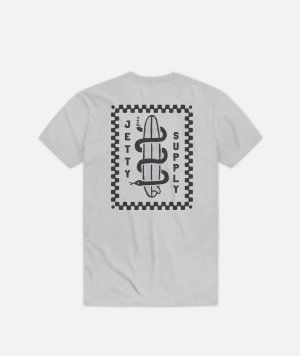 Snaker Tee - Silver