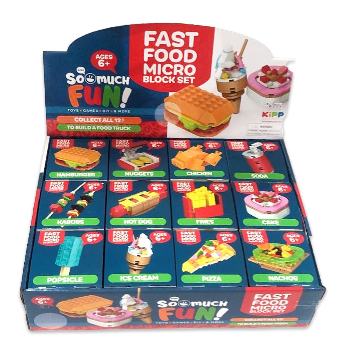 So Much Fun! Curated Floor Display - 150 Items Per Retail Ready Display 88543