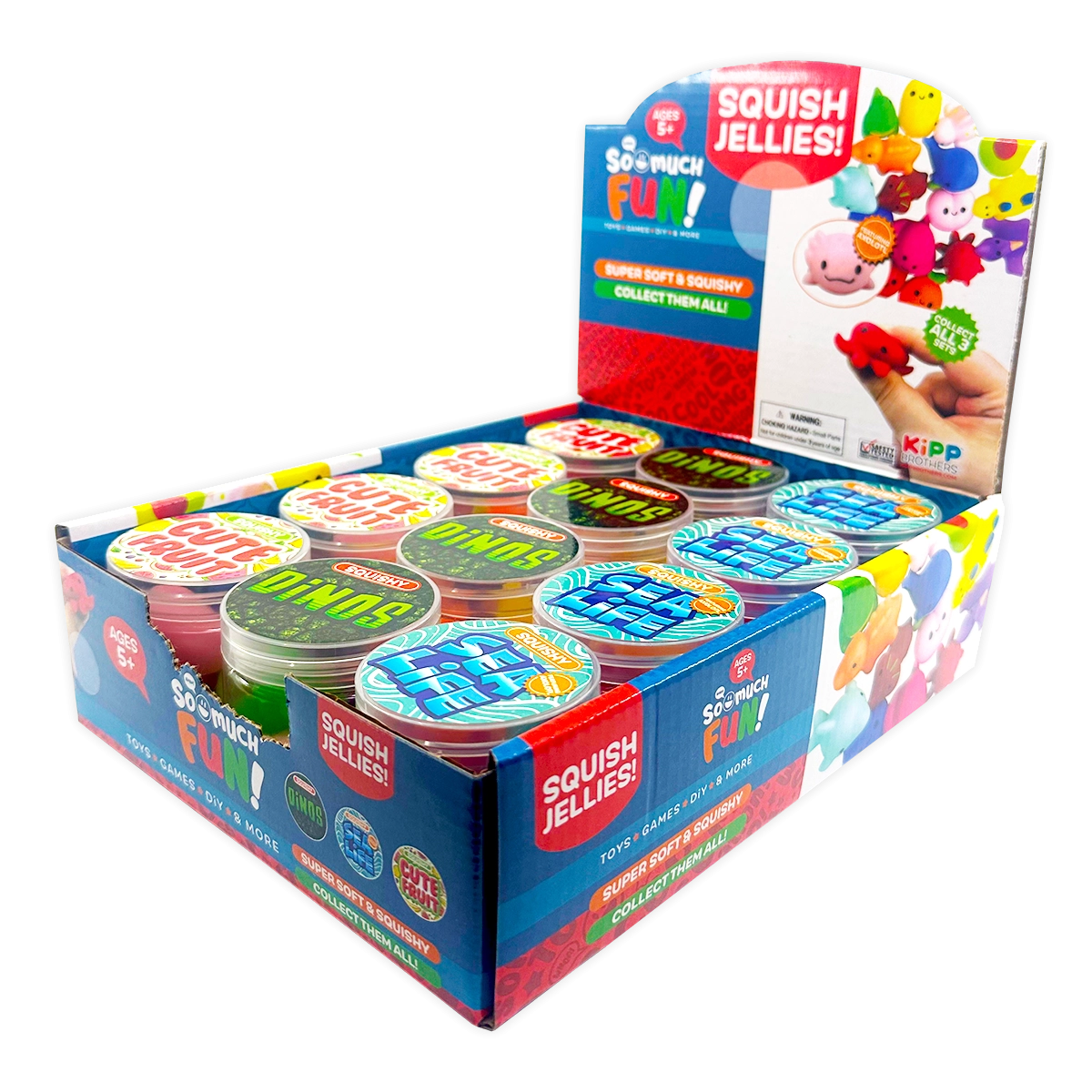 So Much Fun! Curated Floor Display - 150 Items Per Retail Ready Display 88543