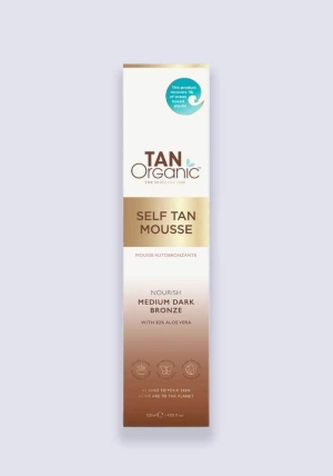 TanOrganic Self Tan Mousse Medium Dark Bronze 120ml