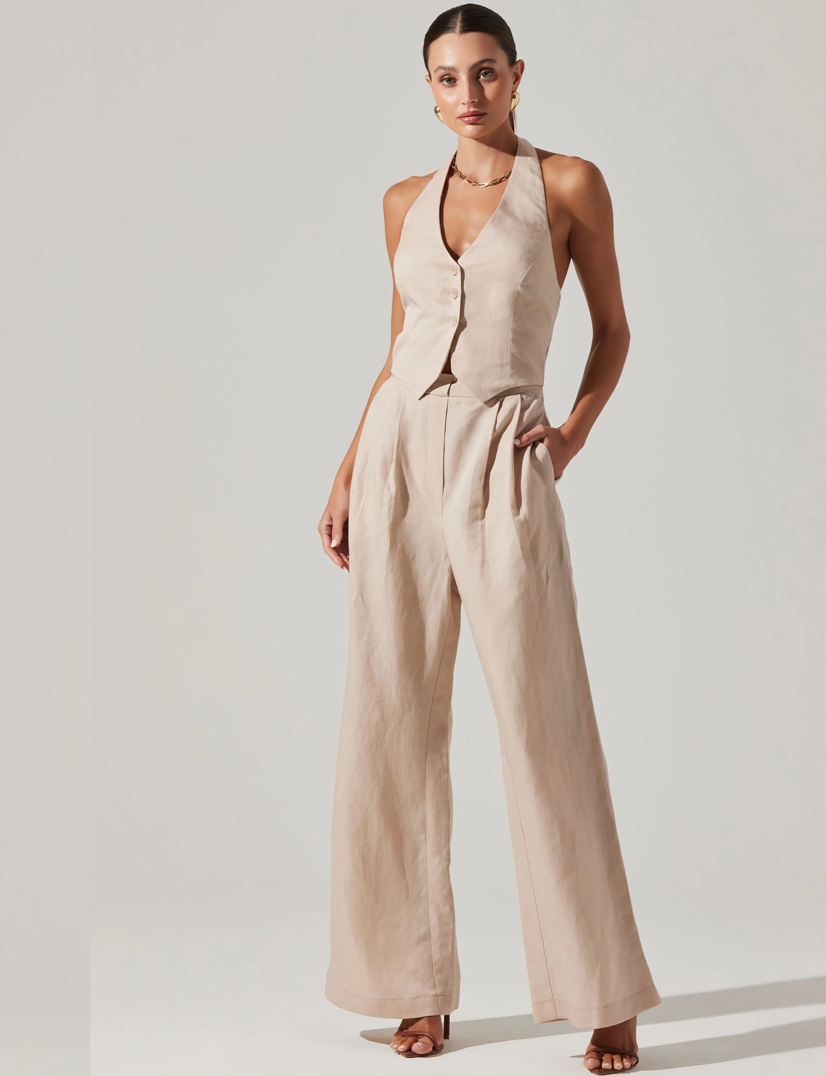 Tatum Jumpsuit, Natural