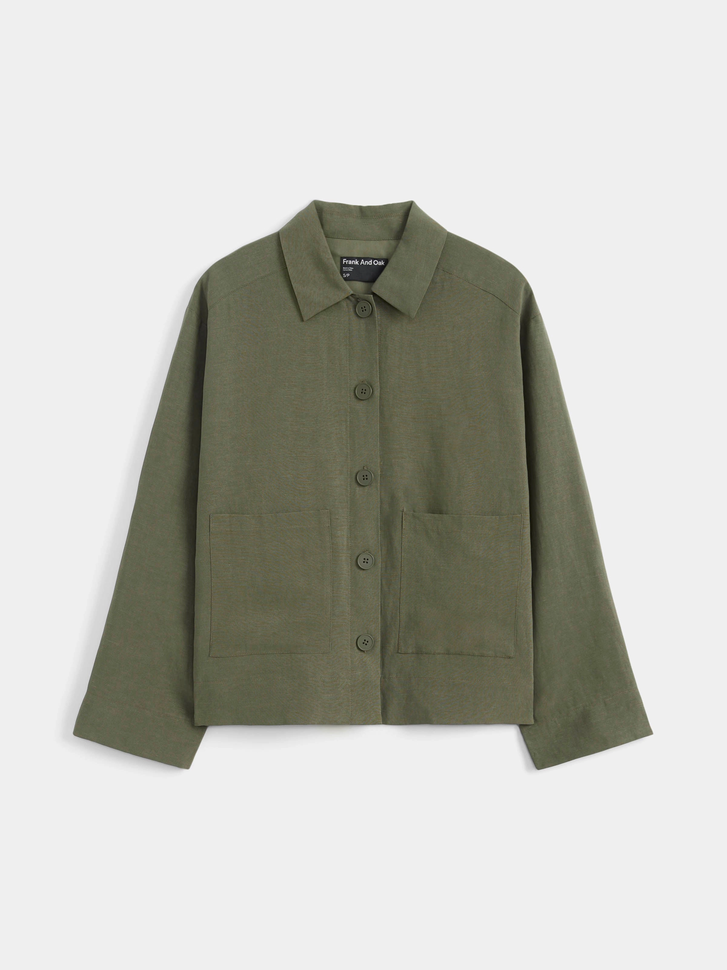 The Workwear Jacket in Olive Green